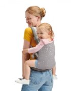 KINDERKRAFT Marsupiu ergonomic Nino pana la 20 kg confetti grey