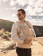 KINDERKRAFT Marsupiu ergonomic pentru copii Huggy Bizuu Lunar Black