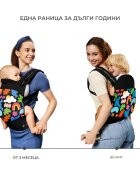 KINDERKRAFT Marsupiu pentru copii Huggy Happy Shapes