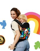 KINDERKRAFT Marsupiu pentru copii Huggy Happy Shapes