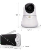 KINDERKRAFT Monitor pentru bebelusi Niteeye Glow White