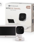 KINDERKRAFT Monitor pentru bebelusi Niteeye Travel Alb