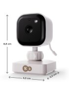 KINDERKRAFT Monitor pentru bebelusi Niteeye Travel Alb