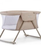 KINDERKRAFT Patut 3 in 1 Lovi beige multifunctional saltea si accesorii incluse