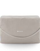 KINDERKRAFT Patut 3 in 1 Nestee Grow 2 next to me Light Grey cu roti si picioare telescopice