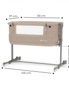 KINDERKRAFT Patut Co sleeper Neste Grow bej
