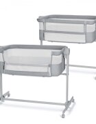 KINDERKRAFT Patut co sleeper neste up full light grey
