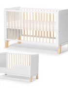 KINDERKRAFT Patut pentru copii Nico 120x60 cm din lemn transformabil somiera reglabila