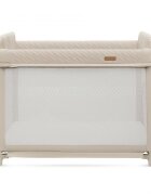 KINDERKRAFT Patut pliabil Moon Dream Beige echipat cu o saltea sigura partile laterale din plasa geanta inclusa