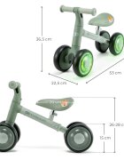 KINDERKRAFT Ride On pentru copii Cutie Flash Green
