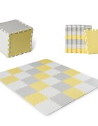KINDERKRAFT Saltea de joaca din spuma Luno Yellow