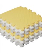 KINDERKRAFT Saltea de joaca din spuma Luno Yellow