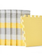 KINDERKRAFT Saltea de joaca din spuma Luno Yellow