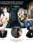KINDERKRAFT Scaun auto Comfort Up I-Size 76-150 cm Happy Shapes
