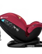 KINDERKRAFT Scaun auto cu isofix Xpedition rotativ 0-36 kg red