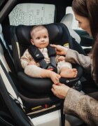 KINDERKRAFT Scaun auto I-360 2 Plus Black 40-150 cm sistem isofix si picior de sustinere rotatie 360 protectie laterala SPS