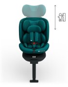 KINDERKRAFT Scaun auto I-360 2 Plus Green 40-150 cm sistem isofix si picior de sustinere rotatie 360 protectie laterala SPS