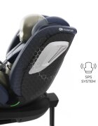 KINDERKRAFT Scaun auto I-Grow 2 Plus Grey 40-150 cm cu rotatie 360 tetiera reglabila sistem Isofix si Top Tether