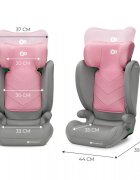 KINDERKRAFT Scaun auto I-Spark I-Size 100-150 cm pink