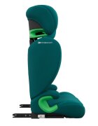 KINDERKRAFT Scaun auto Junior Fix 2 Plus Green 100x150 cm cu isofix protectie SPS tetiera reglabila husa Air Flow
