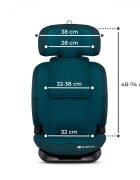 KINDERKRAFT Scaun auto Oneto3 i-size cu isofix 76-150 cm harbor blue