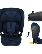KINDERKRAFT Scaun auto pentru copii Fix2go Navy 76-150 cm I-size pliabil prindere Top tether spatar reglabil SPS