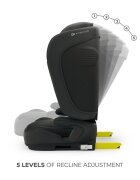 KINDERKRAFT Scaun auto pentru copii Unity2 Black 100-150 cm pliabil i-size spatar reglabil tetiera ajustabila