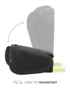 KINDERKRAFT Scaun auto pentru copii Unity2 Black 100-150 cm pliabil i-size spatar reglabil tetiera ajustabila