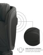 KINDERKRAFT Scaun auto pentru copii Unity2 Black 100-150 cm pliabil i-size spatar reglabil tetiera ajustabila