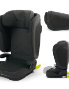 KINDERKRAFT Scaun auto pentru copii Unity2 Black 100-150 cm pliabil i-size spatar reglabil tetiera ajustabila