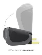 KINDERKRAFT Scaun auto pentru copii Unity2 Grey 100-150 cm pliabil i-size spatar reglabil tetiera ajustabila