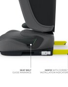 KINDERKRAFT Scaun auto pentru copii Unity2 Grey 100-150 cm pliabil i-size spatar reglabil tetiera ajustabila