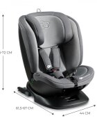 KINDERKRAFT Scaun auto Xpedition 2 I-Size 40-150 cm grey