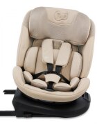 KINDERKRAFT Scaun auto XPedition 3 Beige i-Size 40-150 cm Isofix Top-Tether Sistem Easy Spin 360 Protectie SPS Spatar reglabil Insertie ergonomica