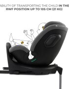 KINDERKRAFT Scaun auto Xrider 2 Grey i-size 40-150 cm rotativ spatar reglabil SPS tetiera ajustabila