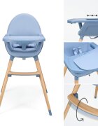 KINDERKRAFT Scaun de masa 2 in 1 Fini 2 Nordic Breeze