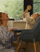 KINDERKRAFT Scaun de masa 2 in 1 Fini 2 Nordic Breeze