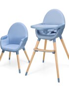 KINDERKRAFT Scaun de masa 2 in 1 Fini 2 Nordic Breeze