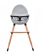 KINDERKRAFT Scaun de masa 2 in 1 Fini black