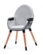 KINDERKRAFT Scaun de masa 2 in 1 Fini black