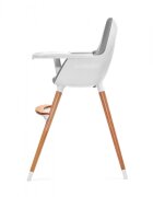 KINDERKRAFT Scaun de masa 2 in 1 Fini Grey