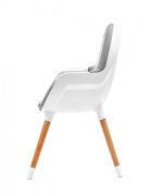 KINDERKRAFT Scaun de masa 2 in 1 Fini Grey