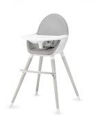 KINDERKRAFT Scaun de masa 2 in 1 Fini grey legs