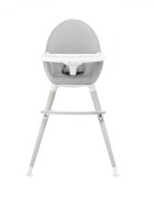 KINDERKRAFT Scaun de masa 2 in 1 Fini grey legs