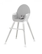 KINDERKRAFT Scaun de masa 2 in 1 Fini grey legs