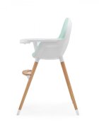 KINDERKRAFT Scaun de masa 2 in 1 Fini mint
