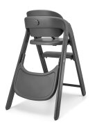 KINDERKRAFT Scaun de masa 2 in 1 pentru copii Tino Grey