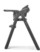 KINDERKRAFT Scaun de masa 2 in 1 pentru copii Tino Grey