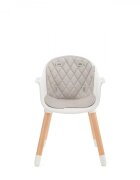 KINDERKRAFT Scaun de masa 2 in 1 Sienna grey
