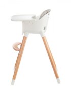KINDERKRAFT Scaun de masa 2 in 1 Sienna grey